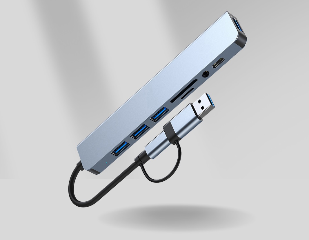 Ethos 8-in-1 USB-C Hub Adapter - Gallery 6