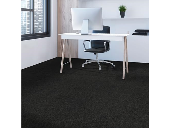Mohawk Home Peel Stick Carpet Polyester Blue Rib - Gallery 3
