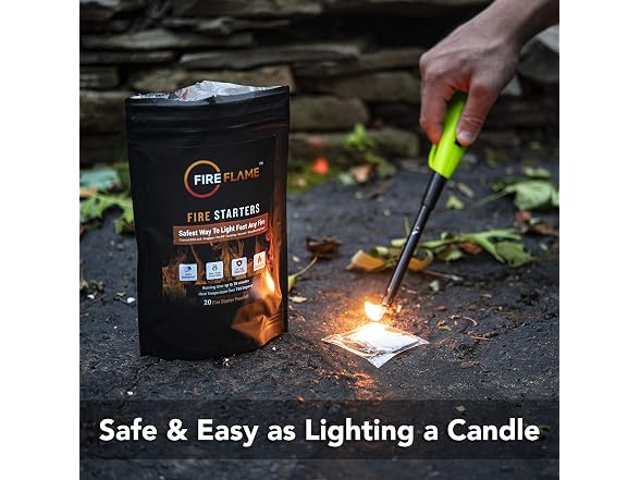 FireFlame Instant Fire Starter 20Pk