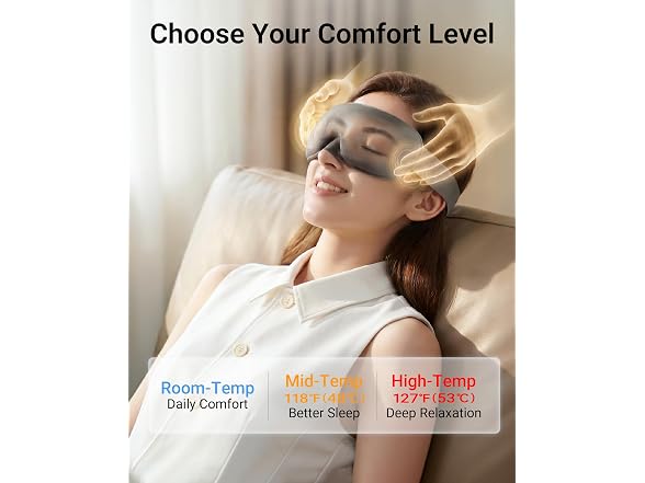 Bear Heated Eye Massager Sleep Mask
