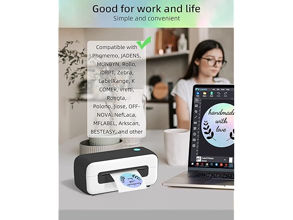 2” Holographic Circle Thermal Label