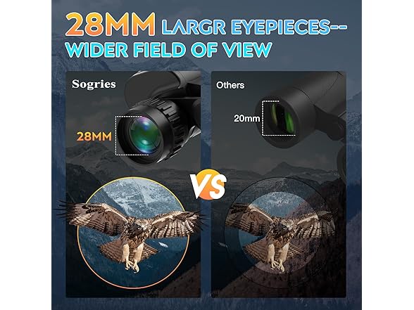 20x60 Binoculars High Powered