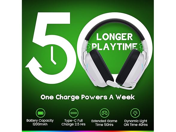 WESEARY Wireless Gaming Headset | PS5 | PC