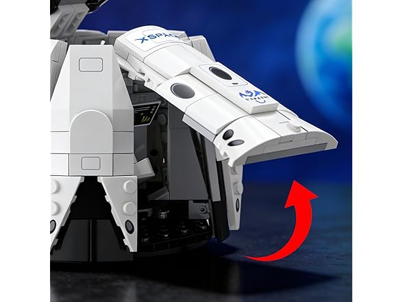 Dragon2 Space Rocket Ship Building