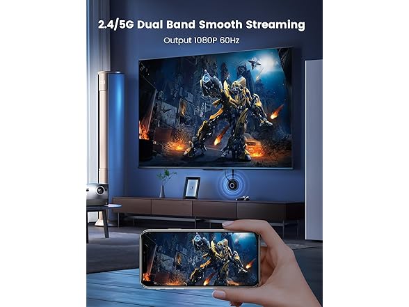 Wireless HDMI Display Dongle Adapter