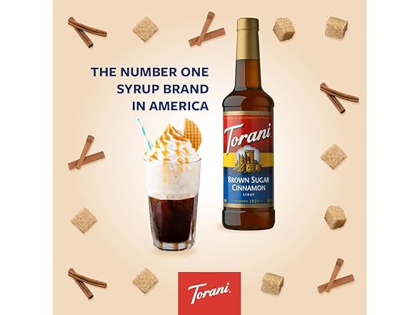 Torani Syrup, Brown Sugar Cinnamon, 25.4 Oz