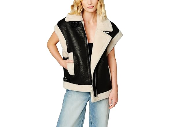 [BLANKNYC] Women's (L) Women's Work It Faux Sherpa