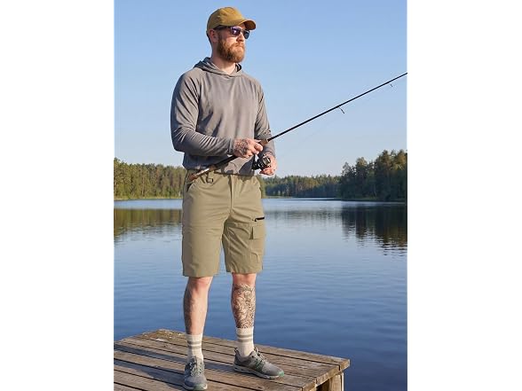 Mr.Stream Men (L) Cargo Shorts