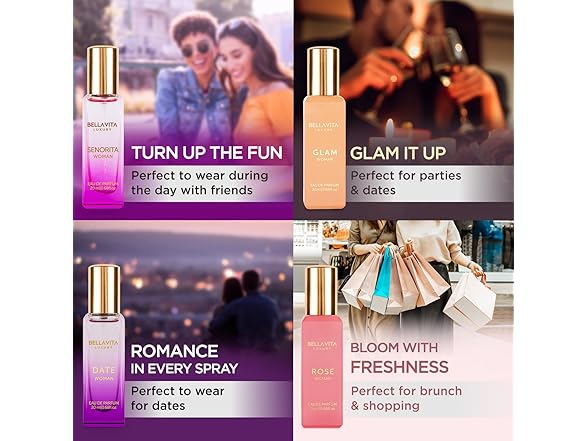 BellaVita Women’s Perfume Gift Set