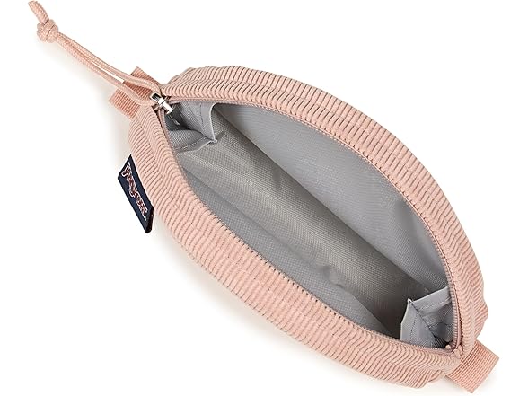 JanSport Luna Large Pouch – Misty Rose Corduroy