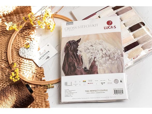 Cross Stitch Kit Luca-S The Perfect Couple - Gallery 2