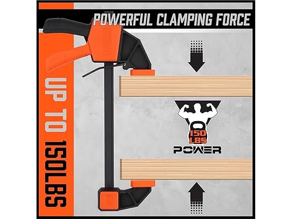 LYAFNG AAP-Tool-128 Bar Clamps 8-Pack