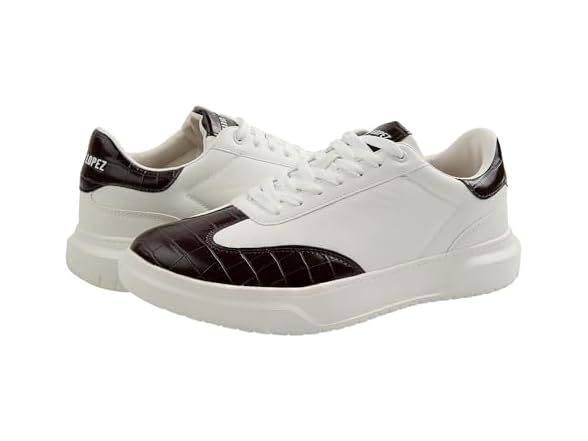 White/Brown Croc