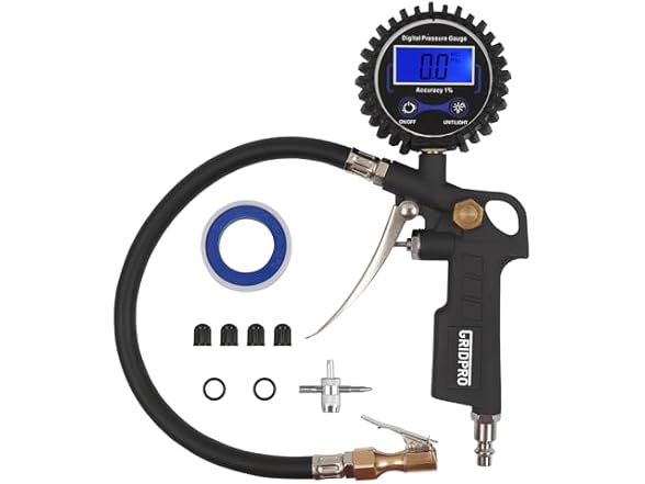 GRIDPRO GRIDPRO Digital Tire Pressure Gauge wit