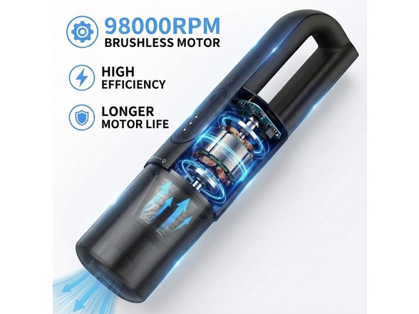 VIPDIGI 5-in-1 Handheld Cordless Vacuum