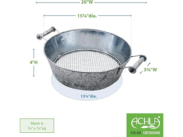 Achla Designs Compost Sifter Screen