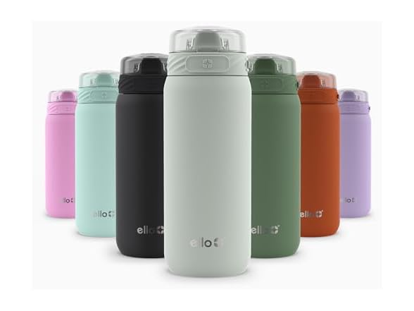 Ello 18 oz Cooper Insulated Stainless Kids, Sage