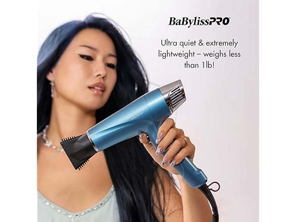 BaBylissPRO Hair Dryer, Nano Titanium 