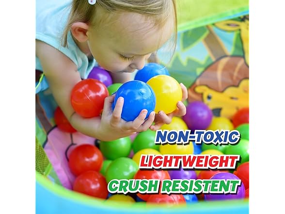 Sunny Days Entertainment 100 Ct Multi Colored Play Balls