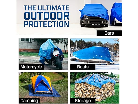 12'x16' Poly Tarp 10pk 5 Mil