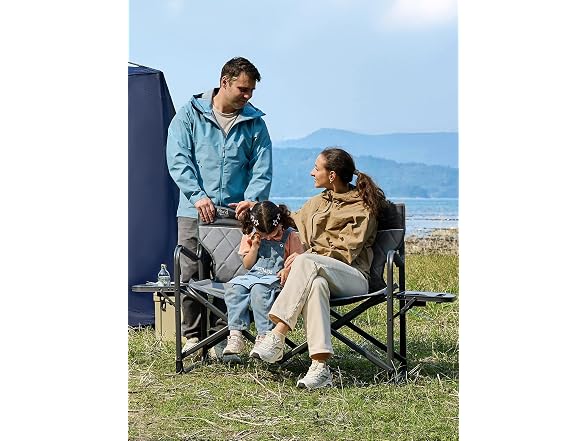TIMBER RIDGE Grey Camping Loveseat