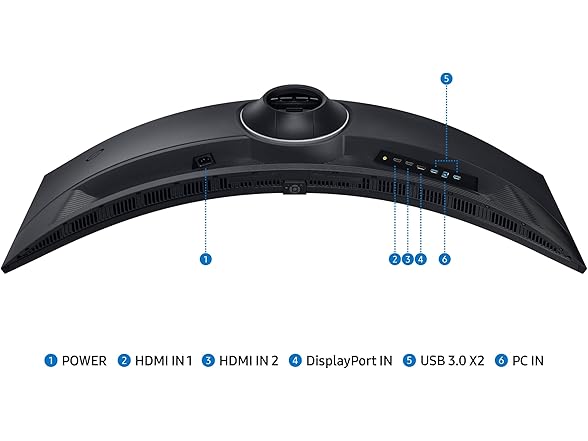 Samsung 49" DQHD Curved Monitor | LS49CG954ENXZA