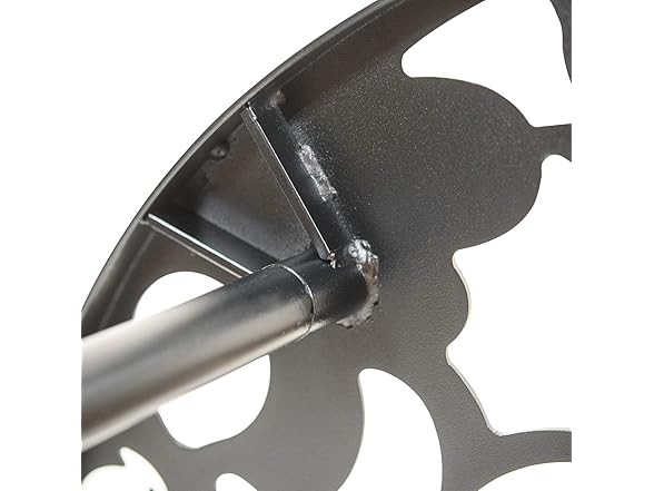 LeisureMod DT20 End Table, Glass Top with Tree Design