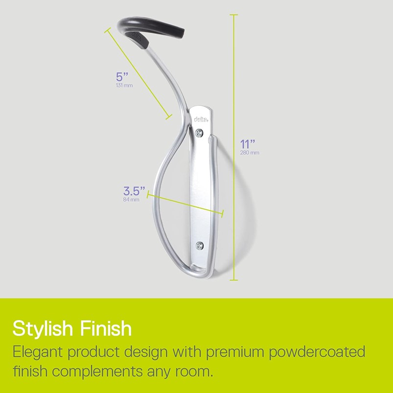 Delta RS4007C-2 Single Bike Hook Silver - 2-Pack - Gallery 15