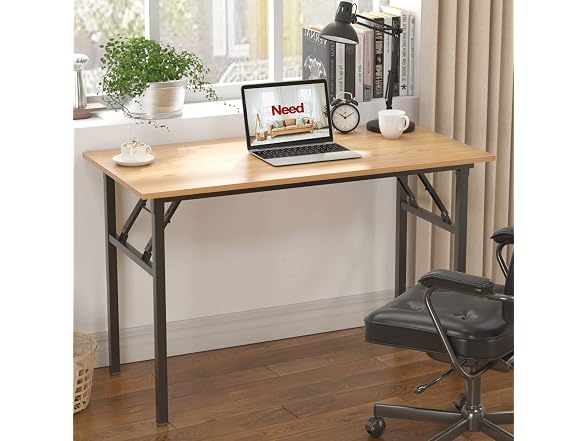 Need Office Computer Desk - 47.2L Folding Laptop Table