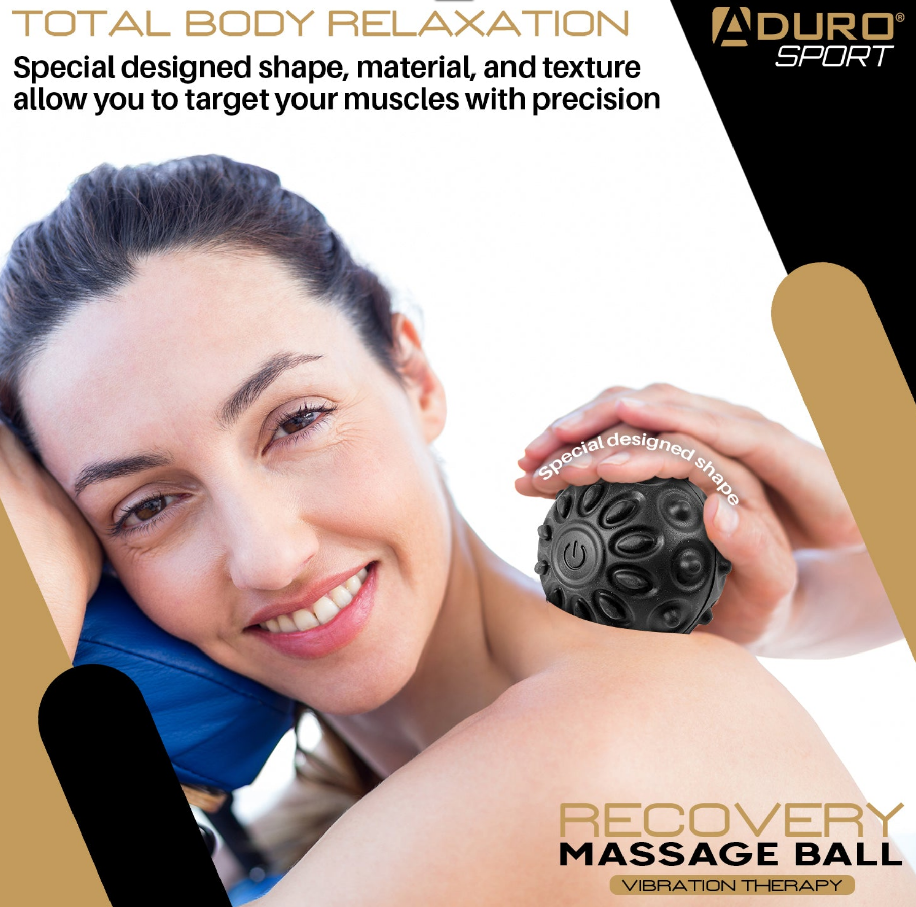 Aduro Vibrating Recovery Massage Ball - Gallery 10
