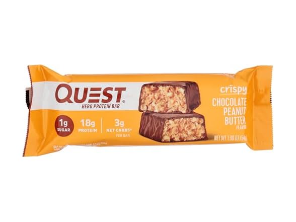 Quest Crispy Chocolate Peanut Butter Bar 1.9oz