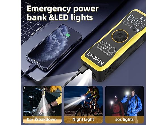 Digital Tire Air Pump