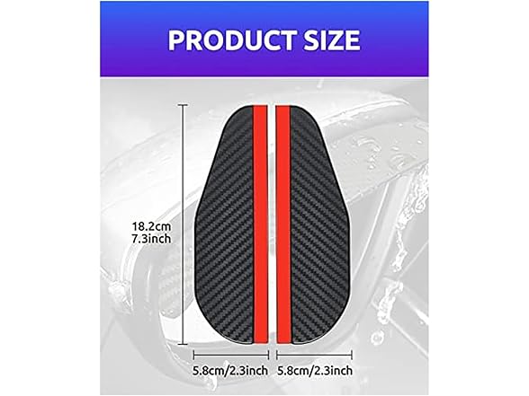 SZRFVGX APP-Auto-142 2 Pcs Side Mirror Rain Guard, 