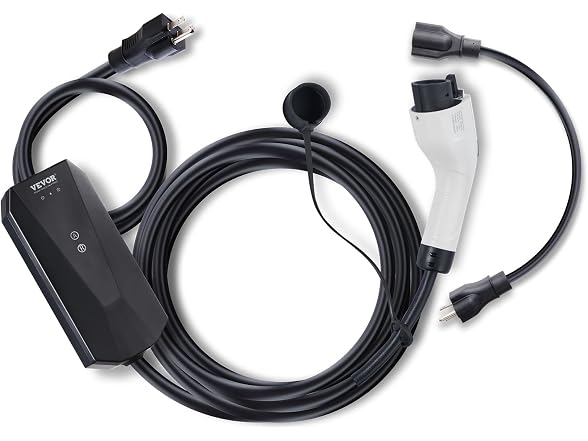 Level 1+2 Portable EV Charger, 16 Amp 120V