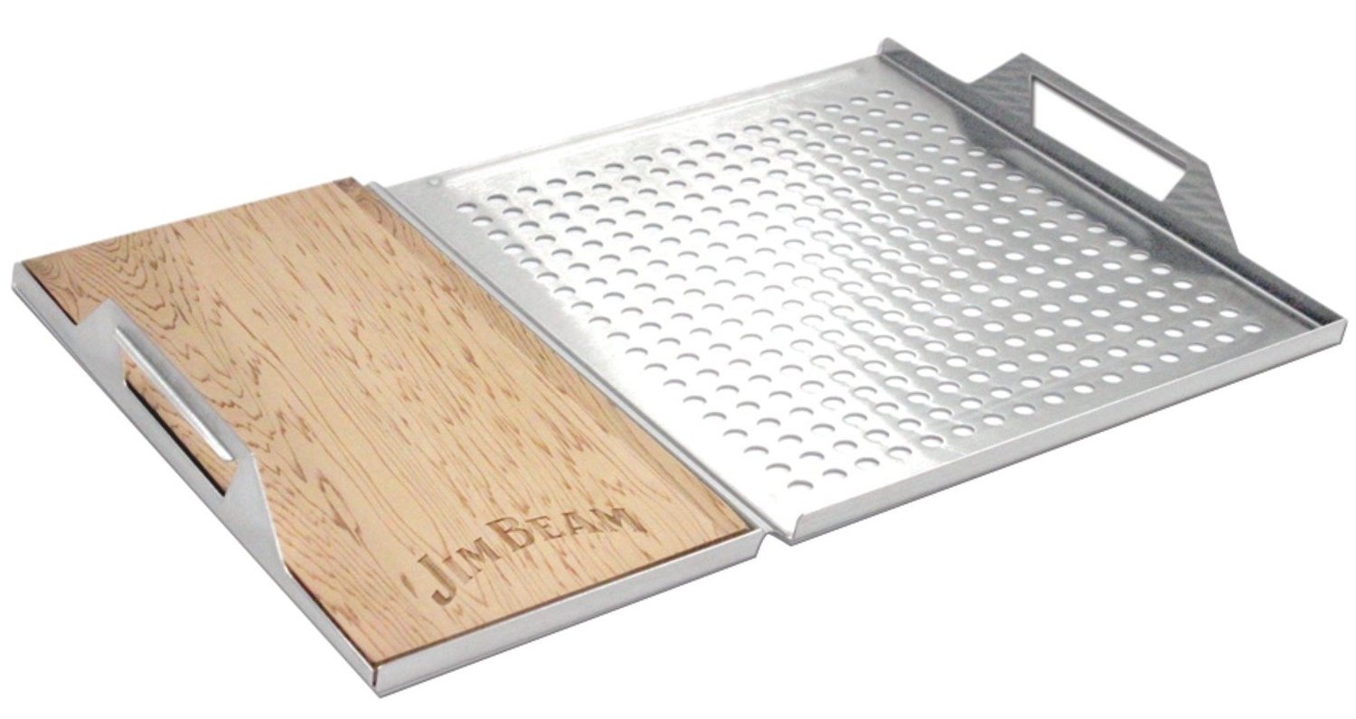 Jim Beam Cedar Plank Grill Topper Set - Gallery 6