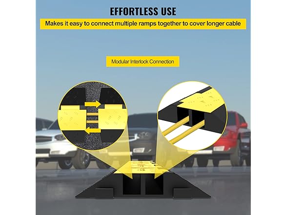 VEVOR 3 Pcs 2-Cable Electrical Wire Cover