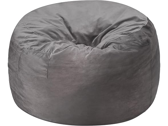 Grey 4 FT Bean Bag Chair