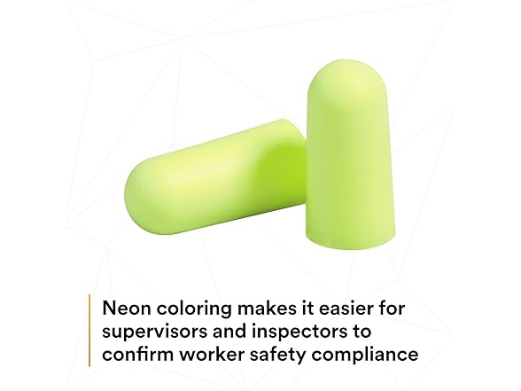 3M Ear Plugs, E-A-Rsoft Yellow Neons