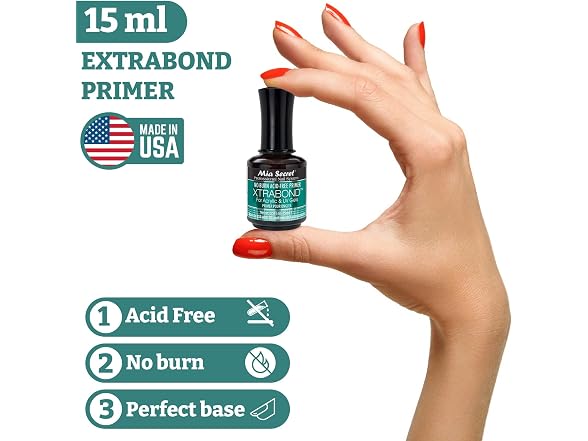 Mia Secret XTRABOND No Burn Acid free Primer 1 2
