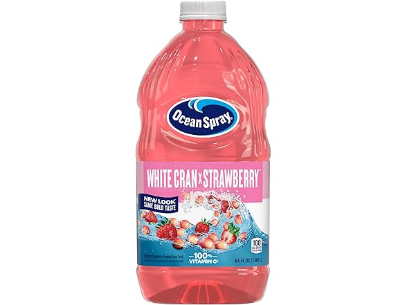 Ocean Spray® White Cran-Strawberry Juice