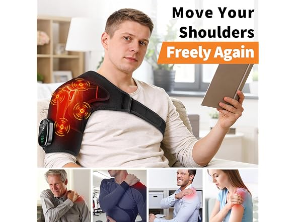 BAISEMAIN Shoulder Heating Pad Massage