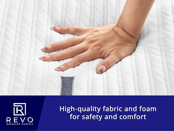 REVO Sleep 12" Gel Foam Mattress