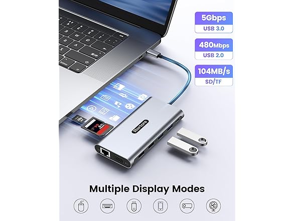 Hortore USB C Docking Station