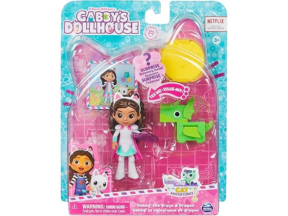 Gabby's Dollhouse, Knight Gabby Toy Figure Set