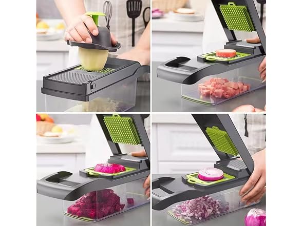 Kitchen ideas Veggie slicer 16 pieces