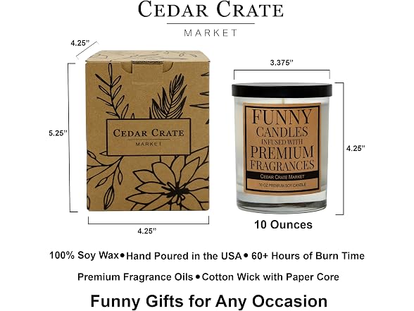 Coworker Candle - You're My Favorite Cow