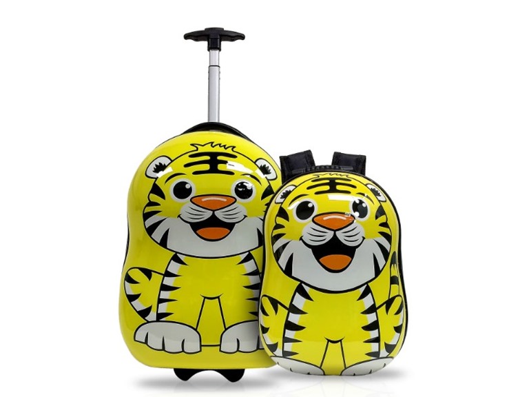 TUCCI Italy TIGERLICIOUS 2 PC (16', 13') Suitcase and Backpack Set