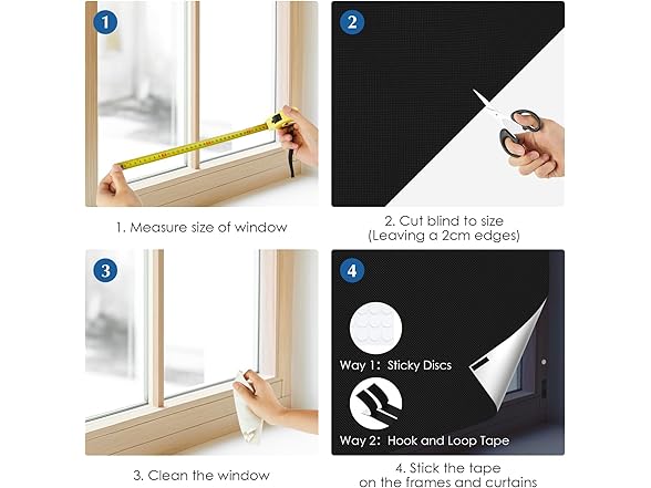 PATTENGO Blackout Curtains for Bedroom