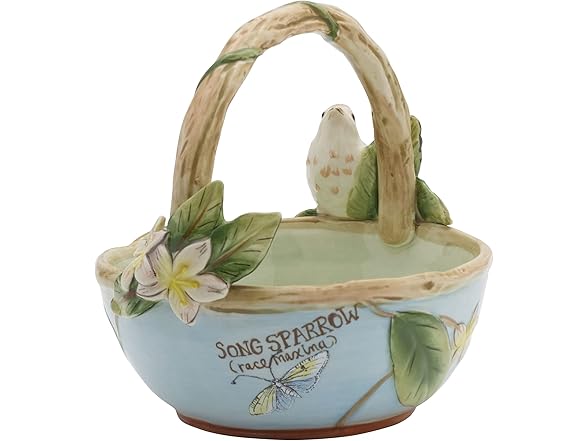 Fitz & Floyd Fitz and Floyd Toulouse Basket Bowl