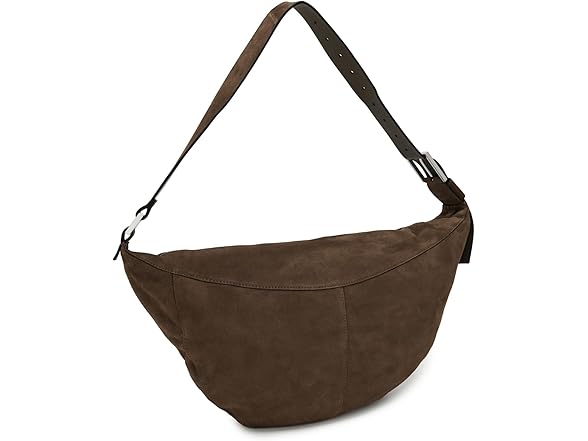 AllSaints Luna Suede Shoulder Bag